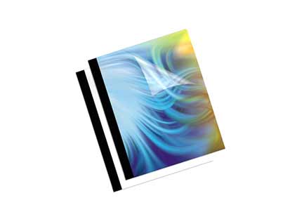 Cubierta Termica Fellowes 3/8" Cap 61-90Hojas C/10 - 5256101