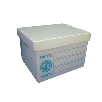 Caja Geo Archivo Plastica Carta - 026 Caja Geo Plastica FullOffice.com