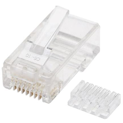 Plug Intellinet Rj45 Cat 6 Utp Sólido Bote C/100 Pzas - 503006 FullOffice.com