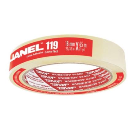 Cinta Janel Adhesiva 119 18X65 Transparente - 1191865100 FullOffice.com