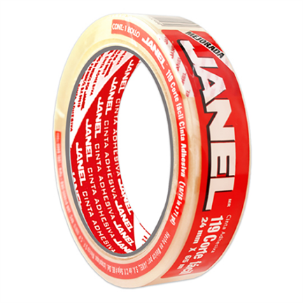 Cinta Janel Adhesiva 119 24X65 Transparente - 1192465100 FullOffice.com