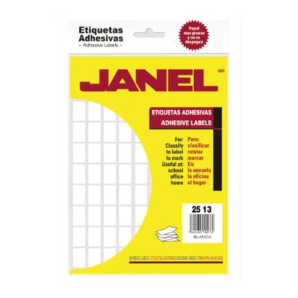 Etiqueta Janel Adhesiva 25X13 C/1440 #8 - 25X13 FullOffice.com