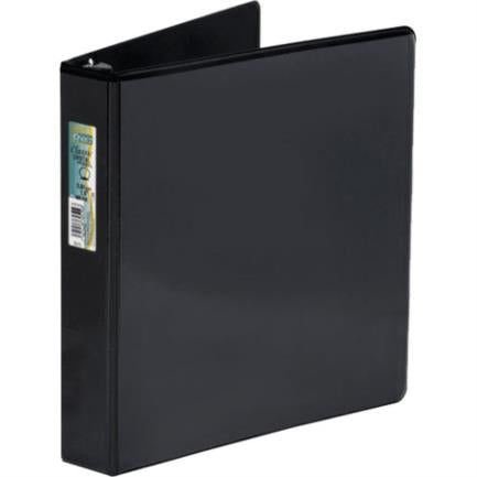 Carpeta Kinera Vinil Aro "O" 1 1/2" Negra C/18 - 9601Ne