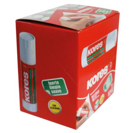 Lapiz Adhesivo Kores 20 Gr C/12 - 122025 FullOffice.com