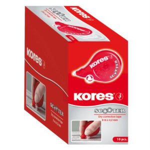 Corrector Kores Scooter Tipo Cinta 8M X 4.2Mm C/10 - 84824 FullOffice.com