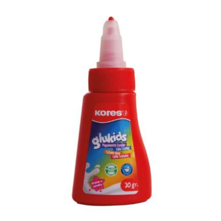 Pegamento Liquido Kores Blanco Glukids 30Grs - 756138 FullOffice.com