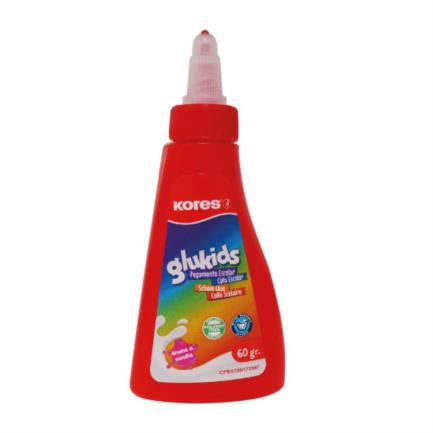 Pegamento Liquido Kores Blanco Glukids 60Grs - 756169 FullOffice.com