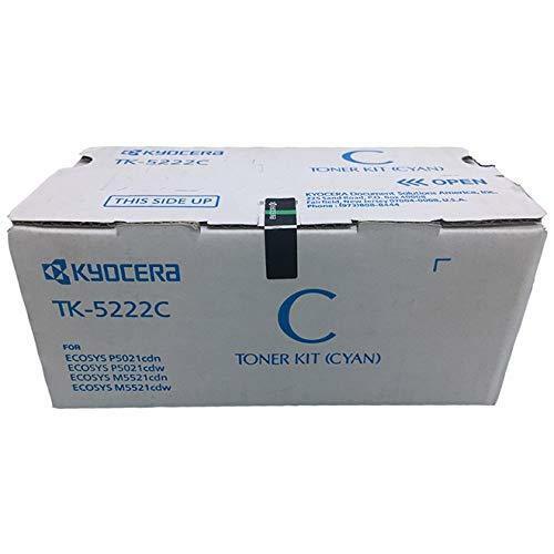 Tóner Kyocera Tk-5222C 1.2K Páginas Compatible P5021Cdn/P5021Cdw/M5521Cdn/M5521Cdw Color Cian - 1T02R9Cus1