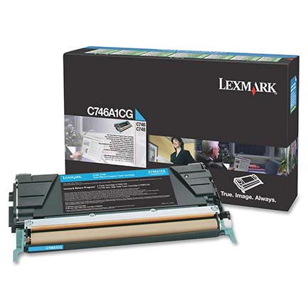 Toner Lexmark Programa Retorno Cian C746 - C746A1Cg