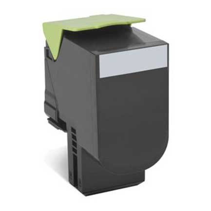 Toner Lexmark 80C8Sk0 Rendimiento Estandar Retorno Negro - 80C8Sk0