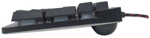 Teclado Gaming Manhattan Usb 19 Teclas Multimedia Retroiluminación Led Color Negro - 178457