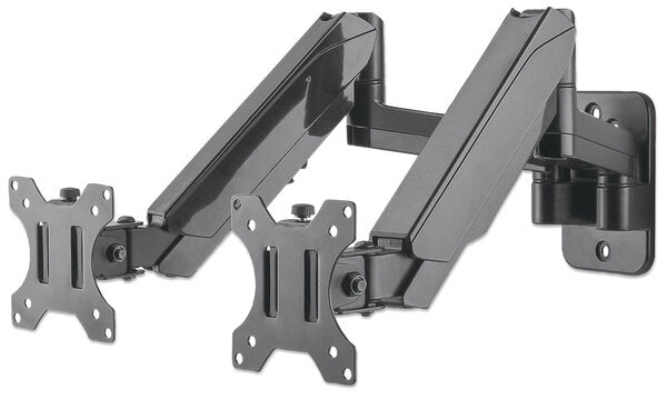 Soporte Manhattan Universal Pared Para 2 Monitores 17" A 32" Pistón Hasta 8 Kg - 461627