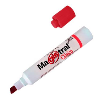 Marcador Permanente Impacto Rojo C/12 - 5100Ro
