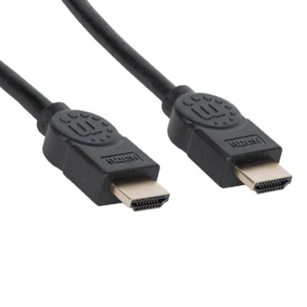 Cable Manhattan Hdmi 2.1 8K M-M Ultra Alta Velocidad 3M Color Negro - 354332 FullOffice.com