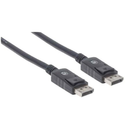 Cable Manhattan Displayport M-M 3M Color Negro - 307093 FullOffice.com