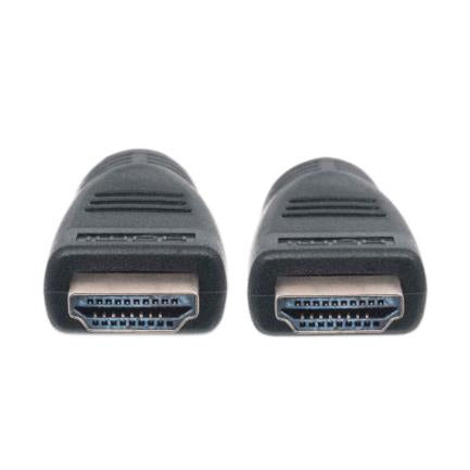 Cable Manhattan Hdmi M-M Alta Velocidad Ethernet 8M Color Negro - 353960 FullOffice.com