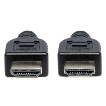 Cable Manhattan Hdmi M-M Alta Velocidad Con Ethernet 5M Color Negro - 353953 FullOffice.com