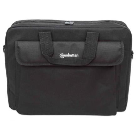 Maletín Manhattan London Para Laptop 15.6" Color Negro - 438889