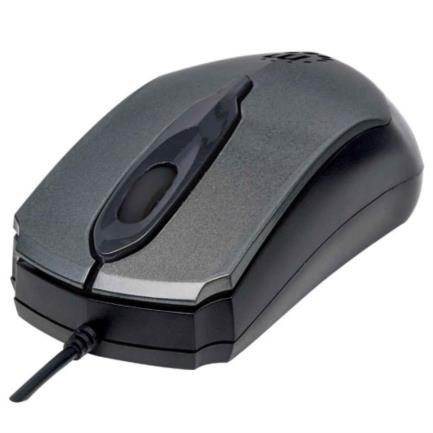 Mouse Manhattan Edge Óptico Usb 1000 Dpi Color Negro-Gris - 179423 FullOffice.com
