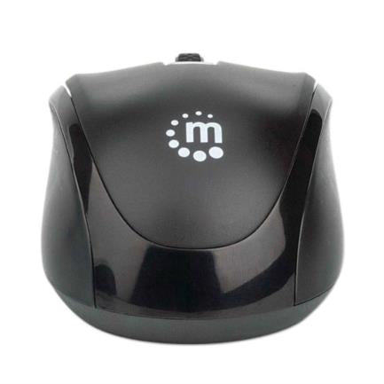 Mouse Manhattan Inalámbrico Alto Rendimiento Ii 1600 Dpi Color Negro - 179904 FullOffice.com