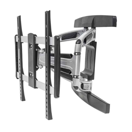 Soporte Manhattan Para Tv Pared 32" A 55" Movimiento Articulado Hasta 50 Kg Color Negro-Plata - 461306