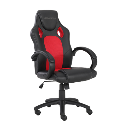 Silla Gamer Ergonómica Modelo Shenron Color Negro-Rojo - Ne-463Nr FullOffice.com