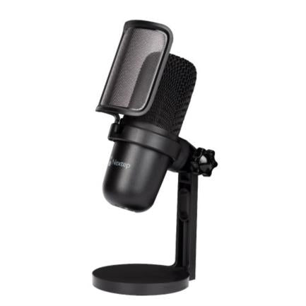 Micrófono Profesional Nextep Streaming Usb Con Base - Ne-432 FullOffice.com
