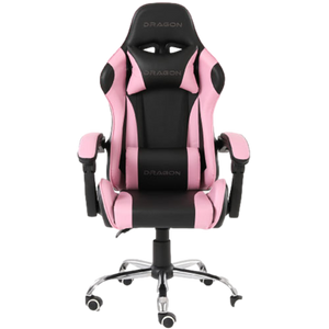 Silla Gamer Ergonómica Modelo Falkor Color Negro-Rosa - Ne-461Rs FullOffice.com