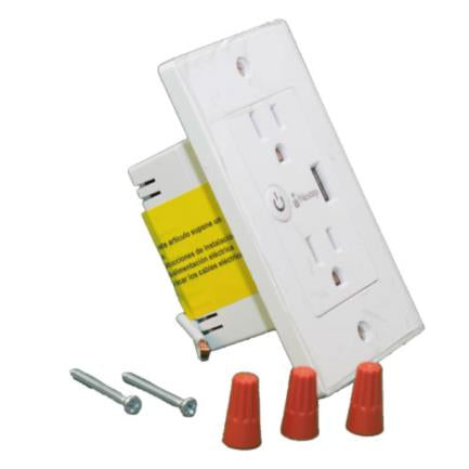 Tomacorriente Nextep Smart De Pared Dúplex + Cargador Usb Control Wi-Fi