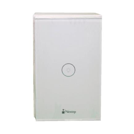 Interruptor Nextep Smart De Luz Pared Táctil Sencillo Control Wi-Fi FullOffice.com