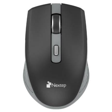 Mouse Nextep Inalámbrico Recargable Switch Encendido 1600 Dpi Color Negro-Gris - Ne-413Ng FullOffice.com