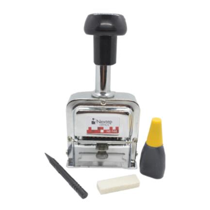 Foliador Nextep Acero 8 Dígitos - Ne-168 FullOffice.com