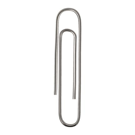 Clip Jumbo Nextep Niquelado 50Mm 100 Clips - Ne-040C FullOffice.com