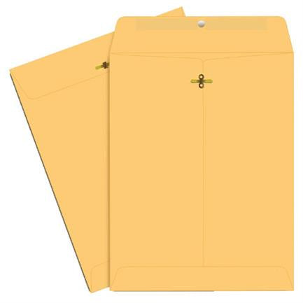 Sobre Bolsa Manila Offiz Ministro C/Broche 12"X15.5" C/100 - Ia0236