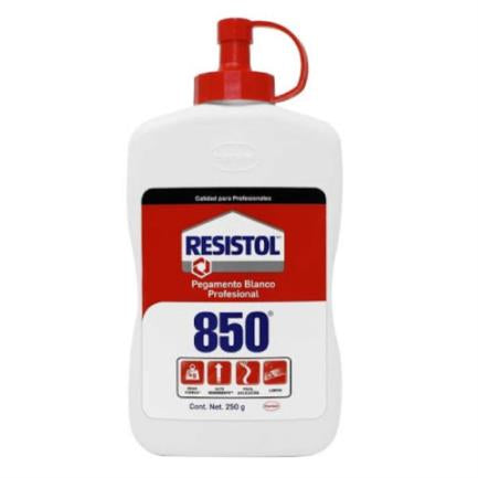 Pegamento Resistol 850 Líquido Uso Escolar 250 Gr Color Blanco - 1857128 FullOffice.com