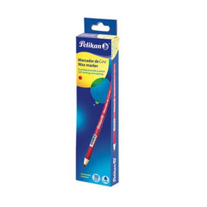 Marcador Cera Pelikan Rojo C/10 - 50800103 FullOffice.com