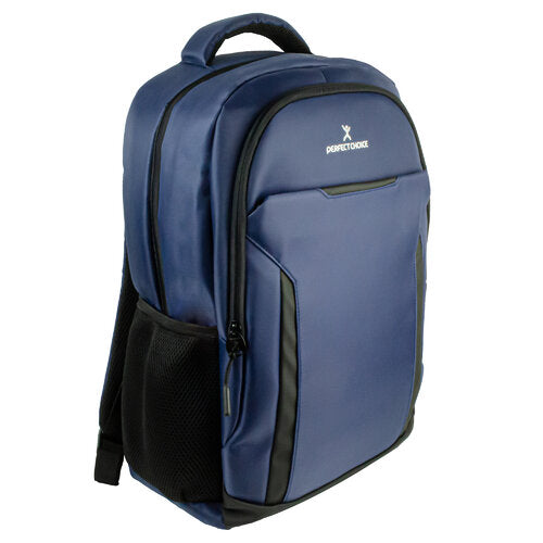 Mochila Perfect Choice Folk Para Laptop 15.6" Color Azul - Pc-083948