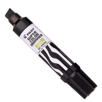 Marcador Permanente Pilot Jumbo Negro C/12 - Sc6600-Ne
