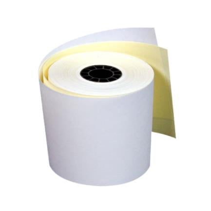 Papel Pcm Autocopia Rollo 76X70 Blanco-Amarillo Punto Venta C/50 - Ba7670
