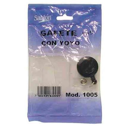 Porta Gafete Sablon C/Yoyo 6X9 Cms - 1045 FullOffice.com