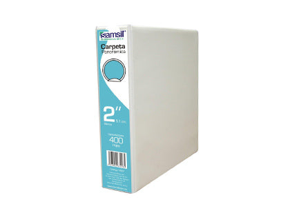 Carpeta Vinil Samsill "O" Bca 2" P/400Hjs C/12 - 18567