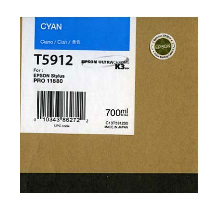 Tinta Epson Ultrachrome K3 Negro Fotografico 700Ml - T591100