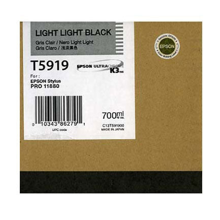 Tinta Epson Ultrachrome K3 Negro Claro Claro 700Ml - T591900