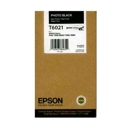 Tinta Epson Stylus Pro 7800/9800 110Ml Cyan - T602200