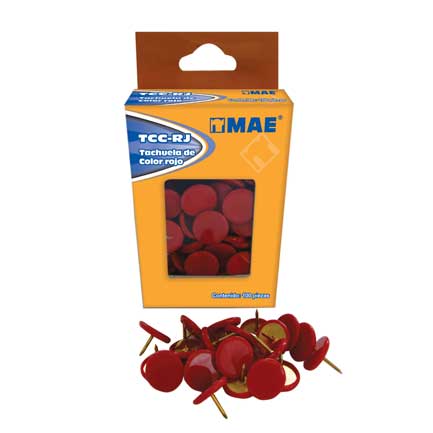 Tachuela Mae Roja C/100 - Tcc-Rj FullOffice.com