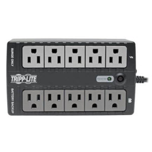 Tripp Lite INTERNET550U UPS Standby de 550VA 300W - 10 Tomacorrientes NEMA 5-15R, 120V, 50Hz / 60Hz, USB, Clavija 5-15P, Instalación en Pared o