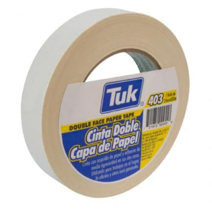 Cinta Adhesiva Tuk Doble Capa Papel 0.24X33M Pza - 420303 FullOffice.com