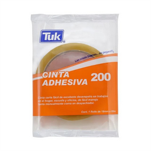 Cinta Adhesiva Tuk 200 .018X65M C/48 - 200 18X65 FullOffice.com