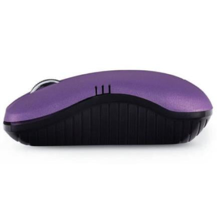 Mouse Verbatim Serie Commuter Óptico Inalámbrico P/Notebooks Color Púrpura Mate - 99781 FullOffice.com