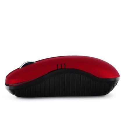 Mouse Verbatim Serie Commuter Óptico Inalámbrico 1200 Dpi Color Rojo Mate - 99767 FullOffice.com
